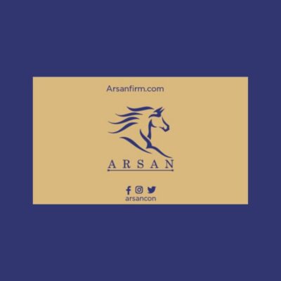 تصميم شعار شركة أرسان للاستشارات القانونية في أبوظبى
